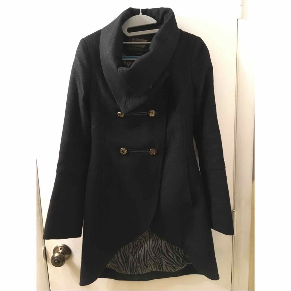 Mackage Diana Military Inspired wool coat